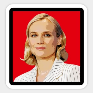 diane kruger Sticker